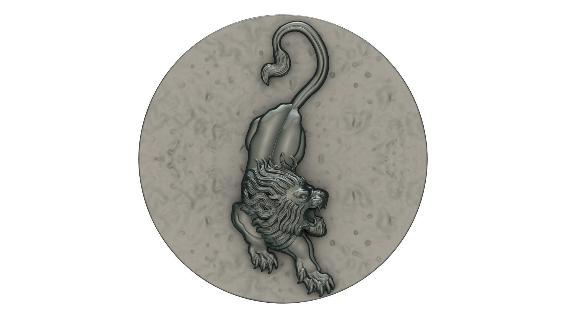 ZORDIAC COIN CHARMS  3D print model_25