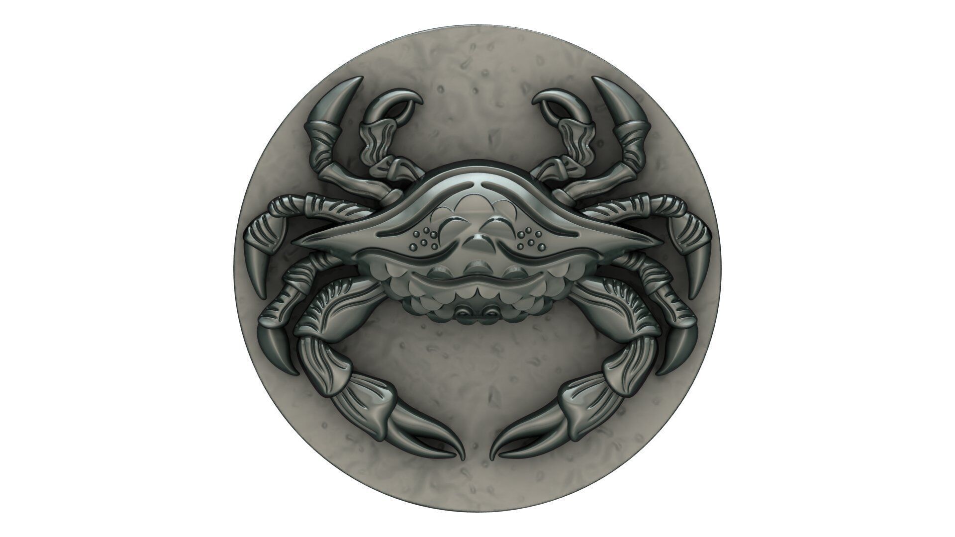 ZORDIAC COIN CHARMS  3D print model_13