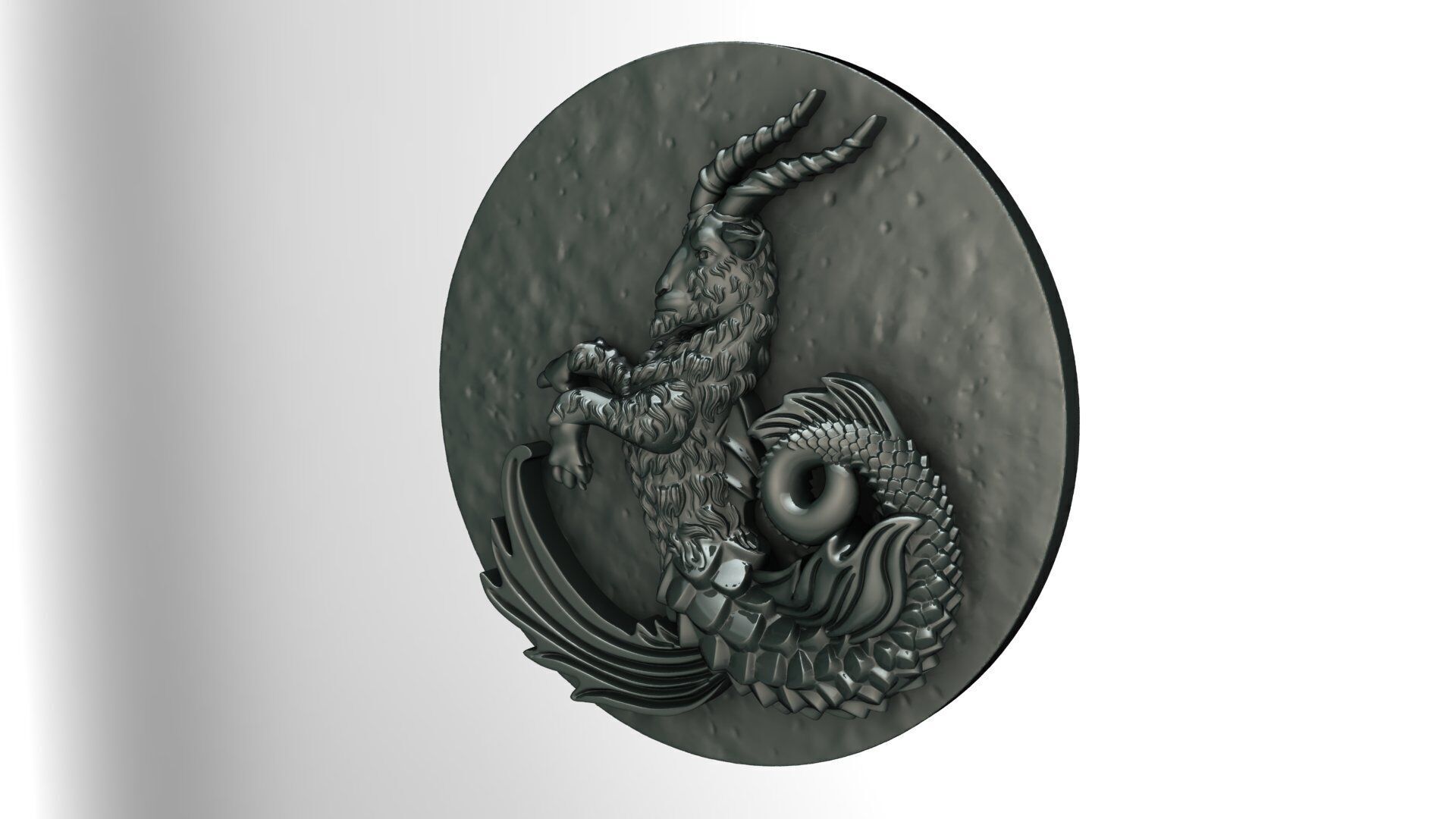 ZORDIAC COIN CHARMS  3D print model_16