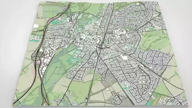 Cityscape Winchester Great Britain