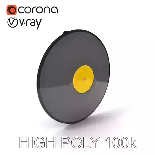 Vinyl Record Model Pack with PBR Textures