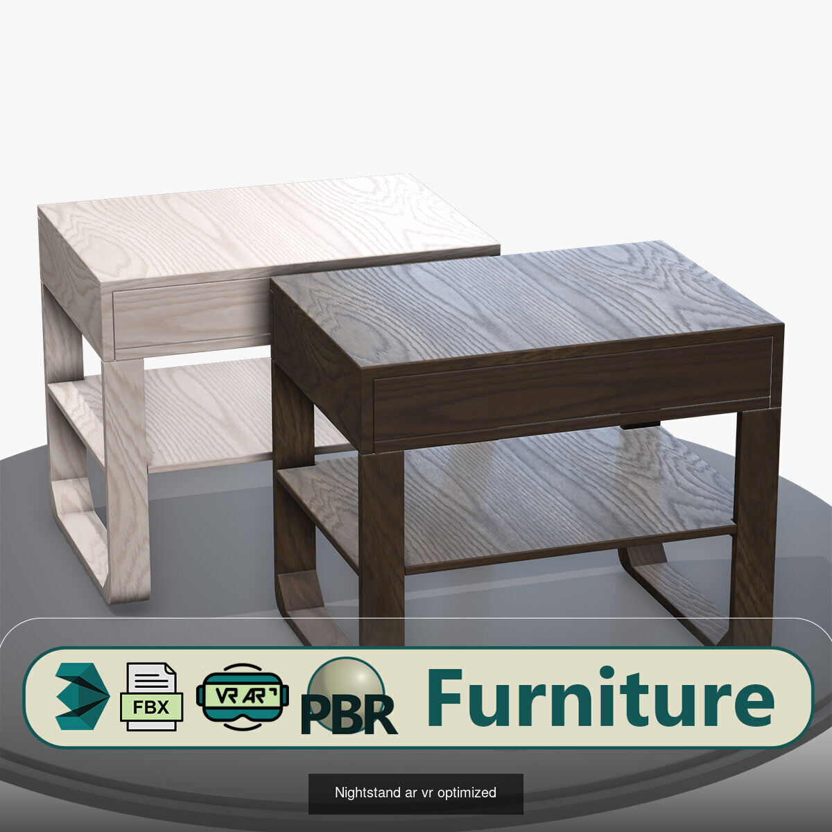 Set of tables for room tour 3D Model Collection_20