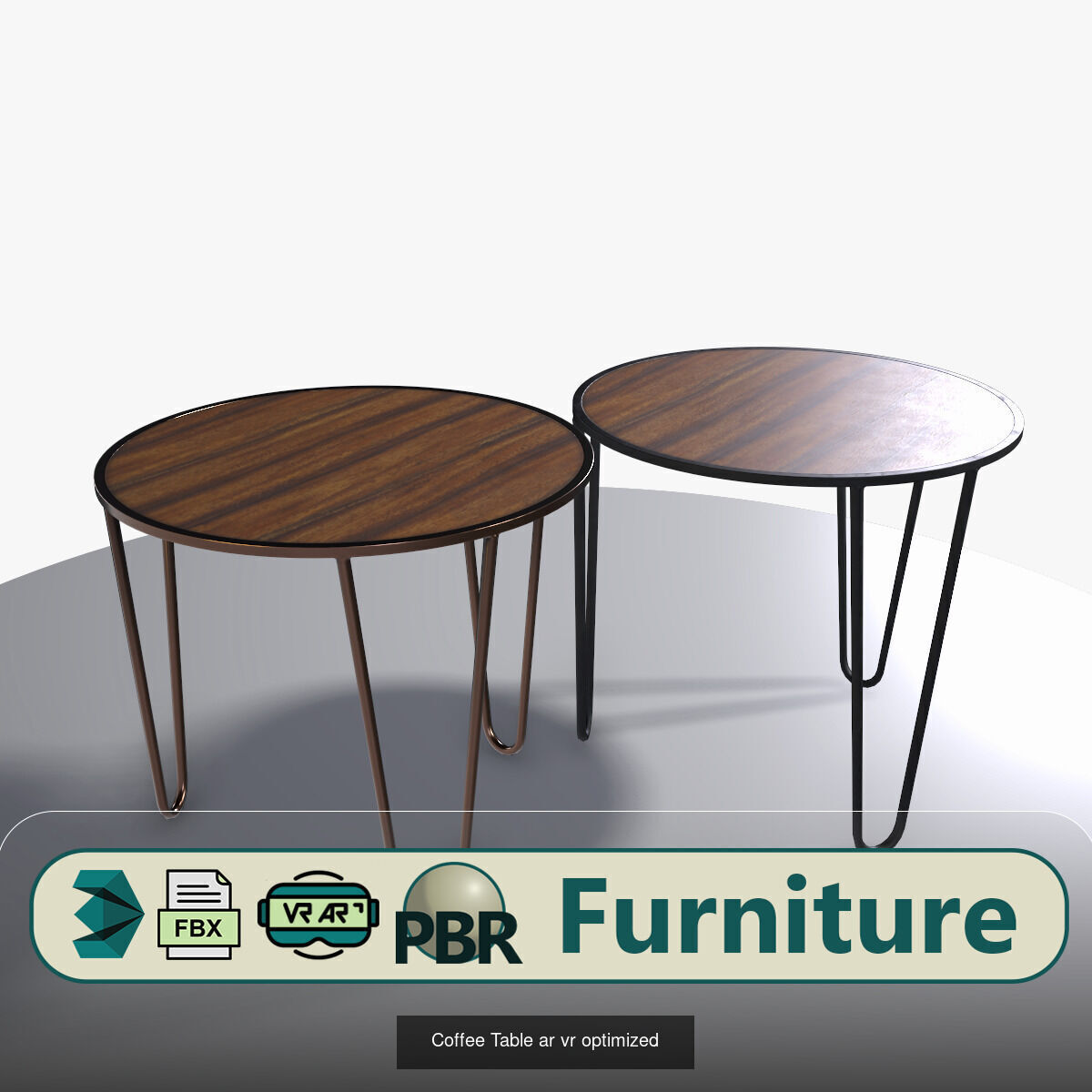 Set of tables for room tour 3D Model Collection_17