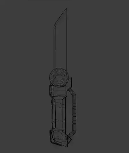 Flip sword 3D model