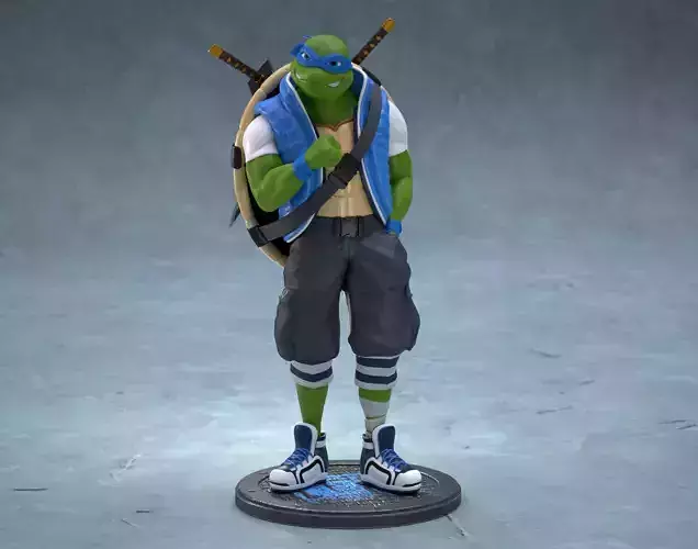 TMNT Urban Vibes Leo 3D print model