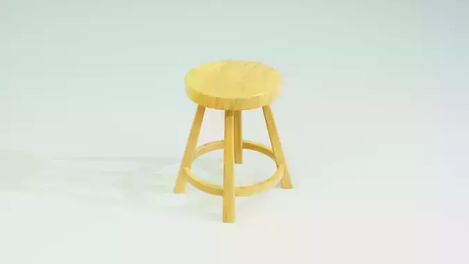 wooden stool