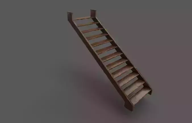 Old Wood Stairs