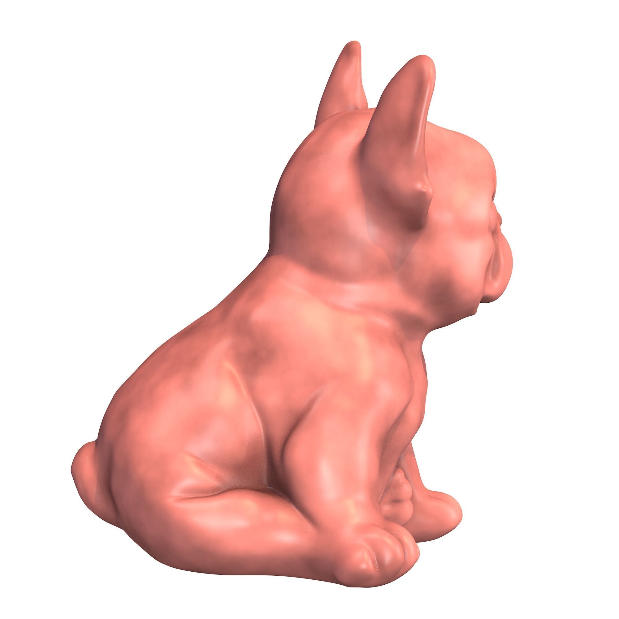 French Bulldog 3D print model_2