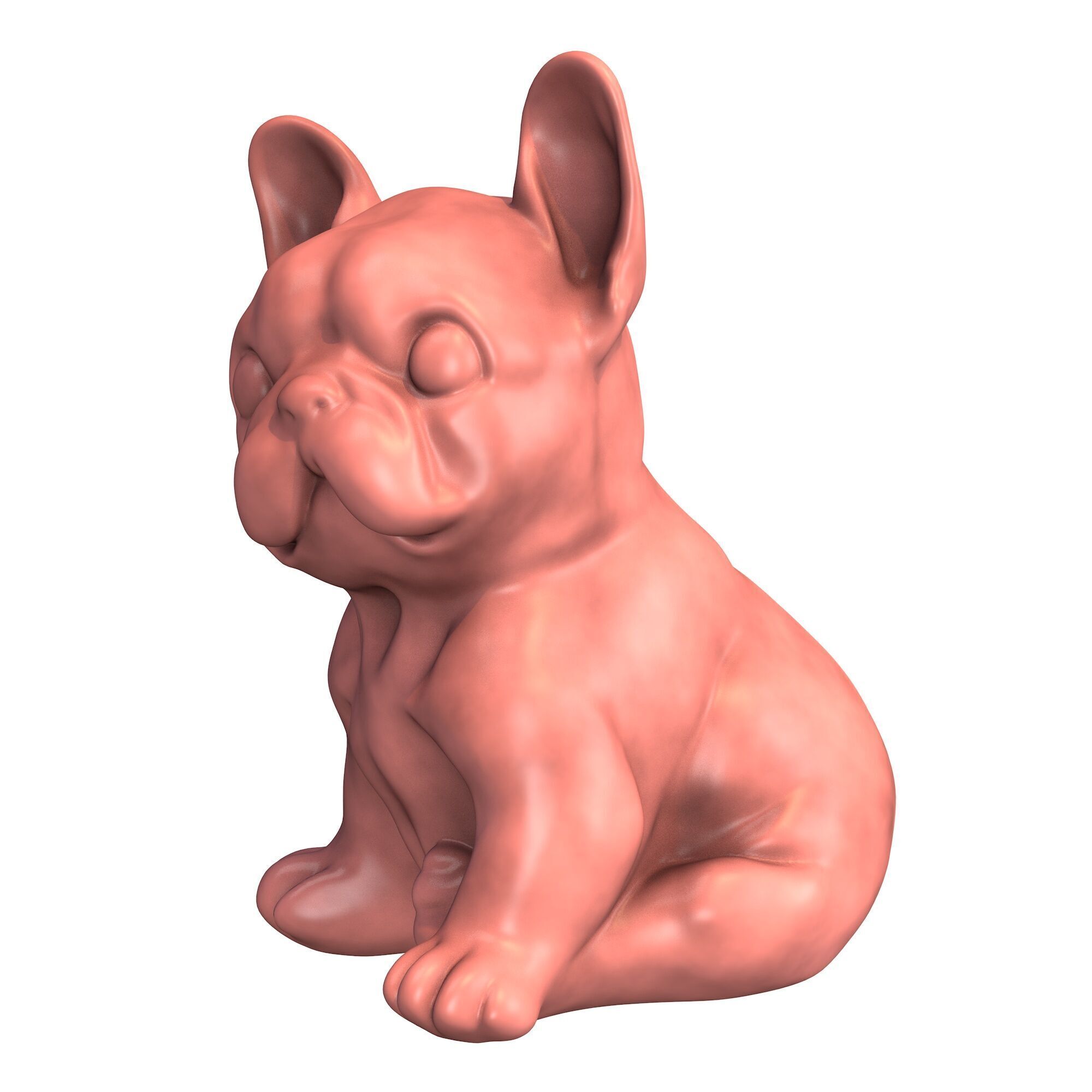 French Bulldog 3D print model_5