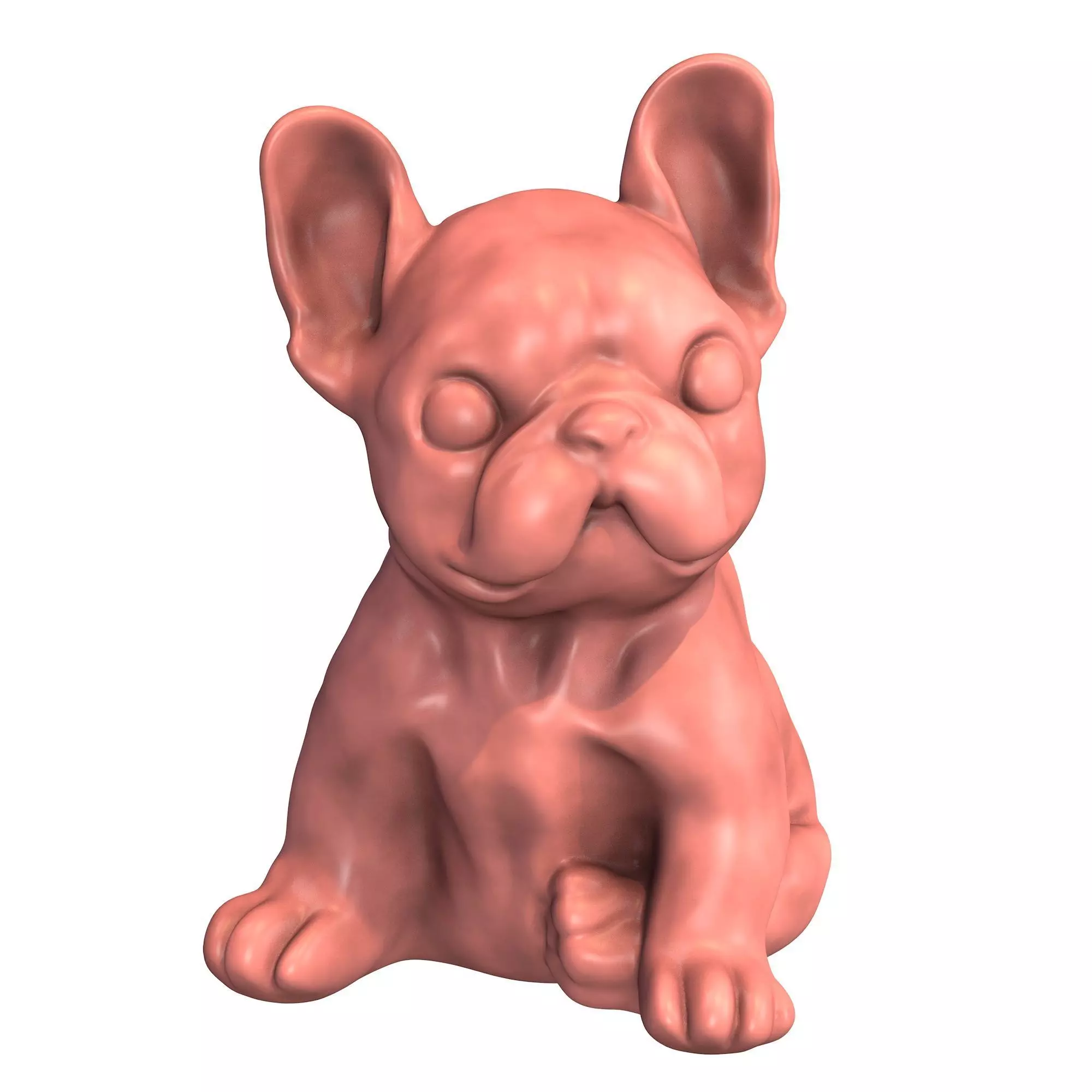 French Bulldog 3D print model_0