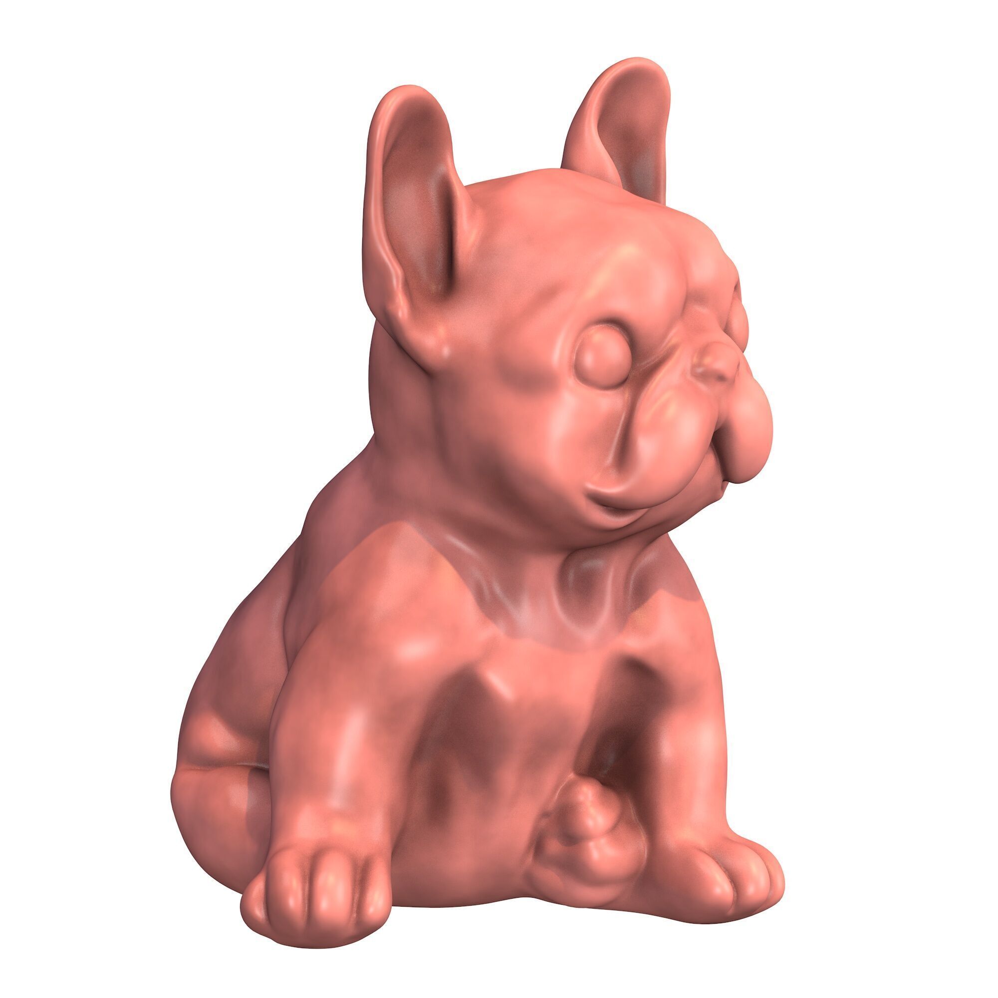 French Bulldog 3D print model_1