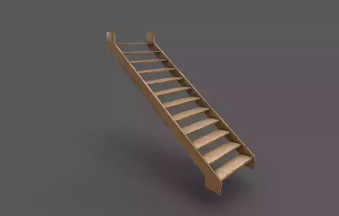 Old Wood Stairs