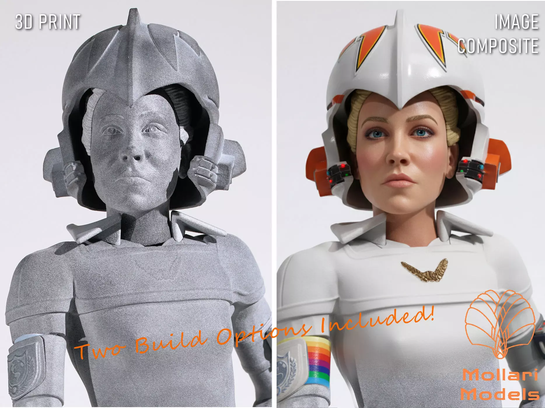 Colonel Wilma Flight Suit - Buck Rogers in the 25th Century  3D print model_0