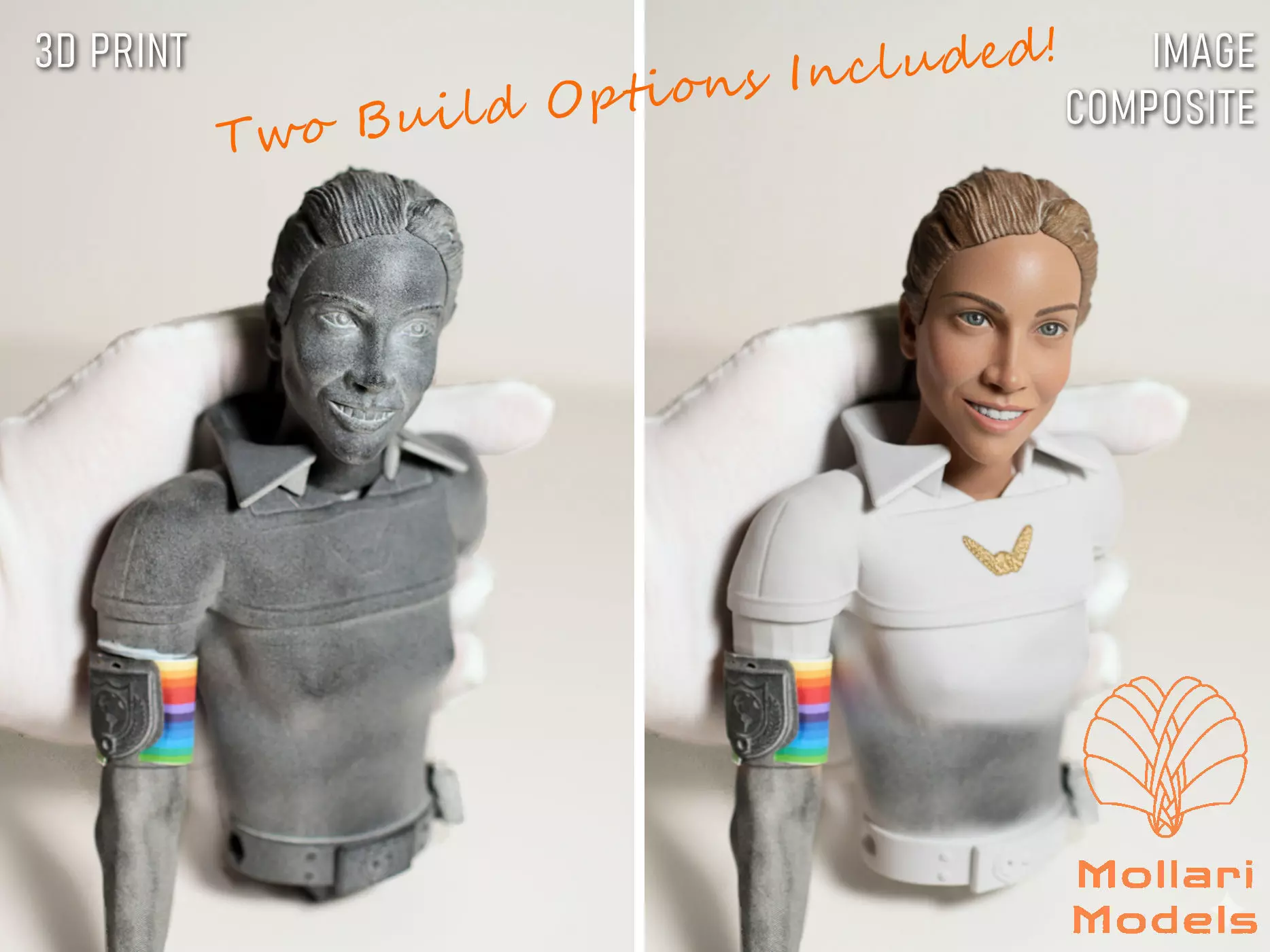 Colonel Wilma Flight Suit - Buck Rogers in the 25th Century  3D print model_2