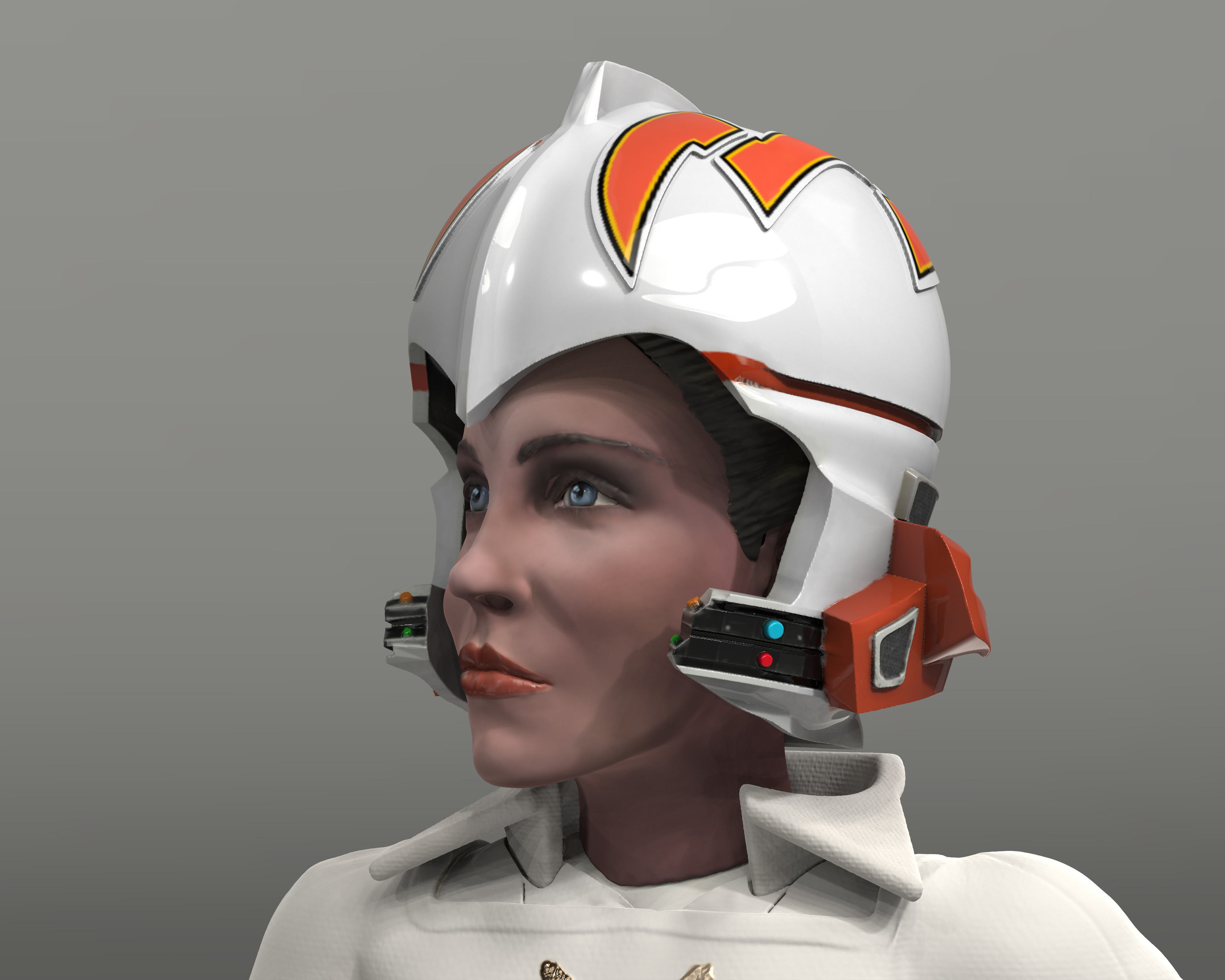 Colonel Wilma Flight Suit - Buck Rogers in the 25th Century  3D print model_9