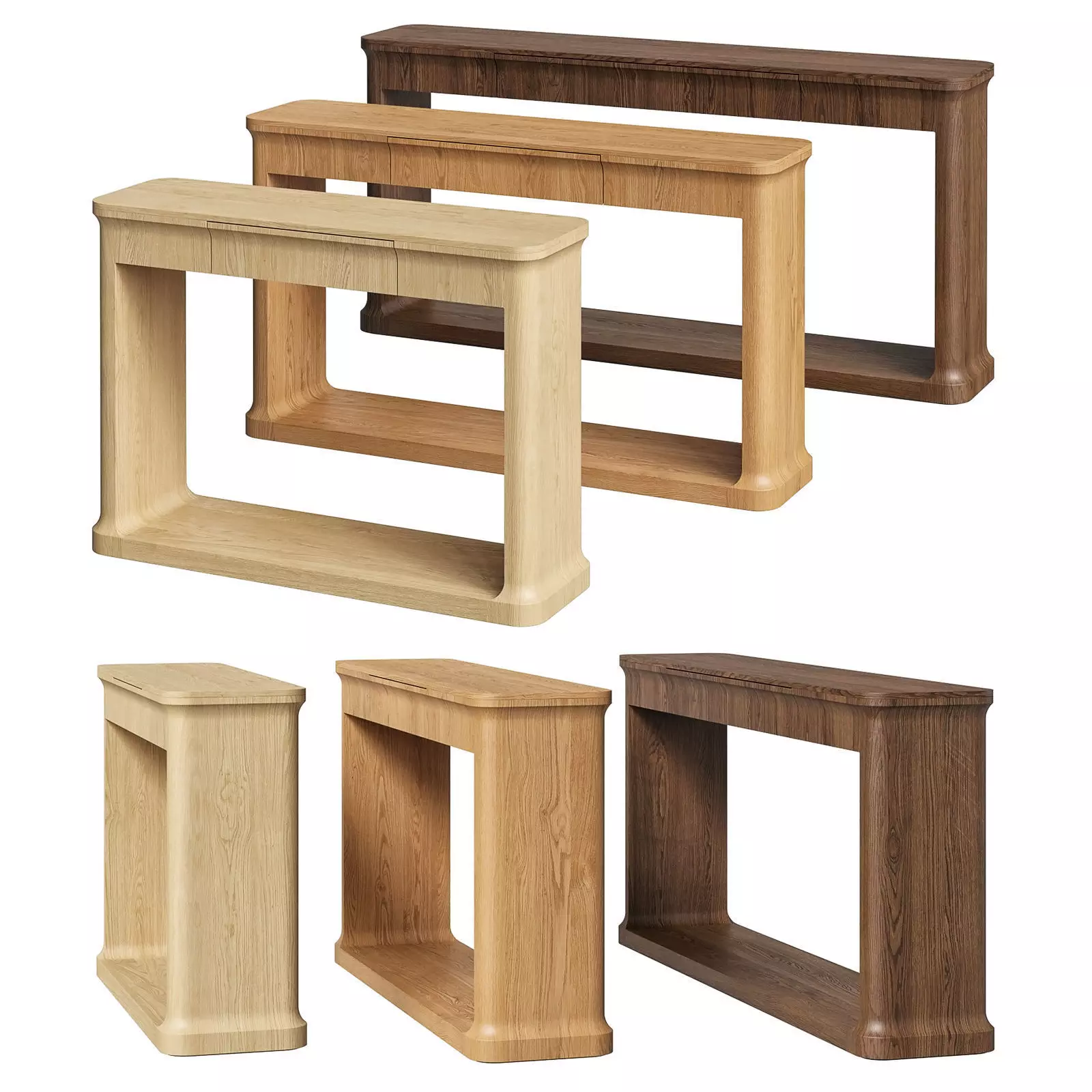 Restoration Hardware Baron Console 3D model