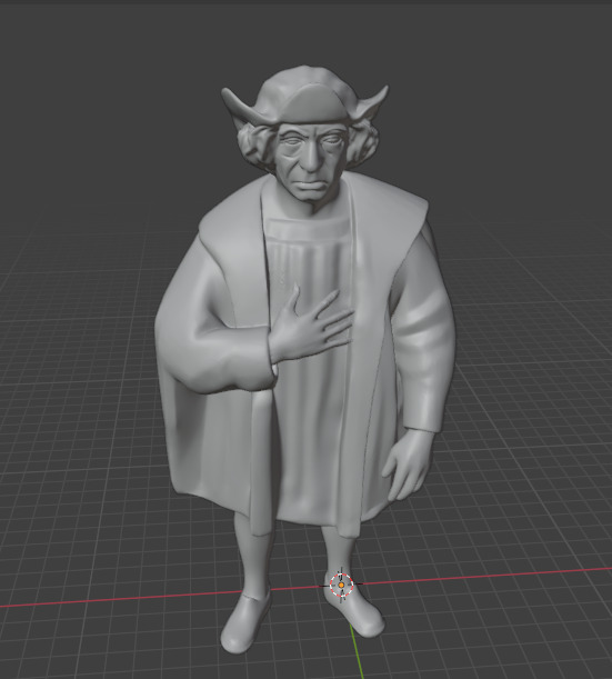 Christopher Columbus 3D print model_3