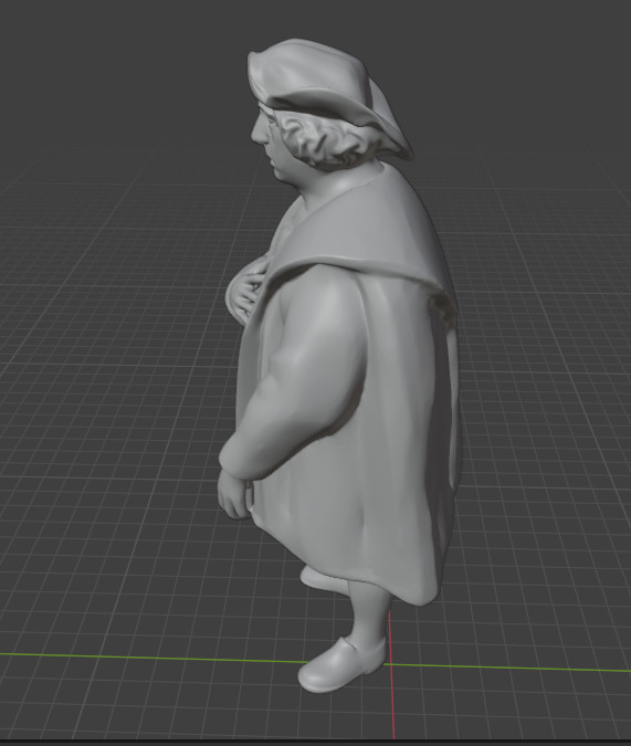 Christopher Columbus 3D print model_9