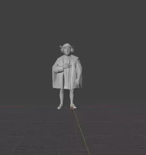 Christopher Columbus 3D print model