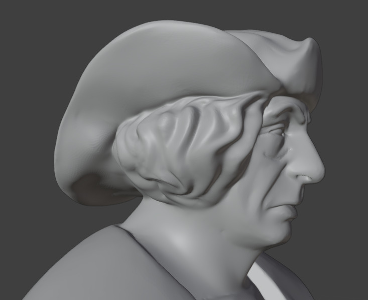 Christopher Columbus 3D print model_13