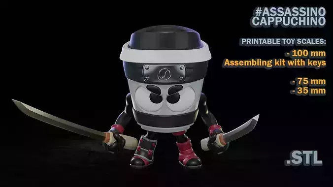 Cappuccino Assassino - Printable Toy