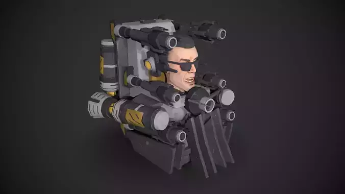 G Toilet Skibidi Toilet Series 3D Character Model and 8Animation