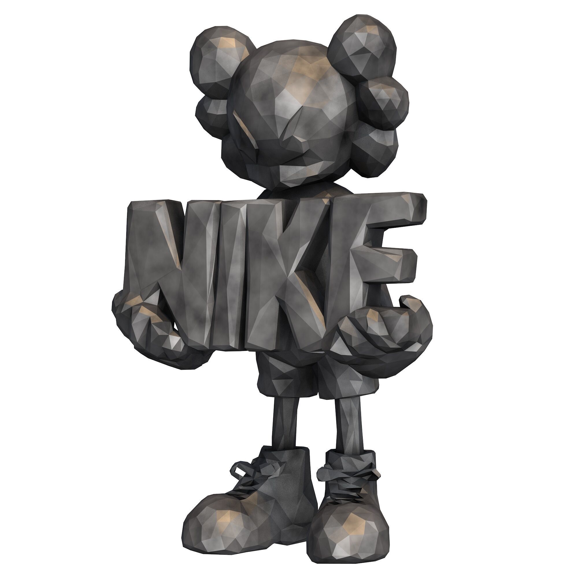 kaws nike logo