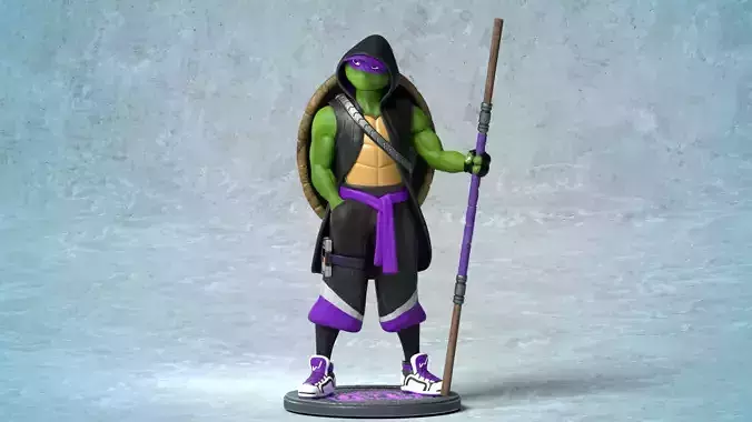 TMNT Urban Vibes Donny 3D print model