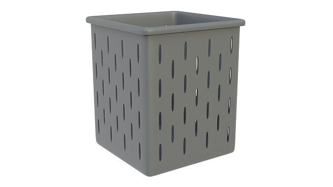 Paper Bucket 02 3D model