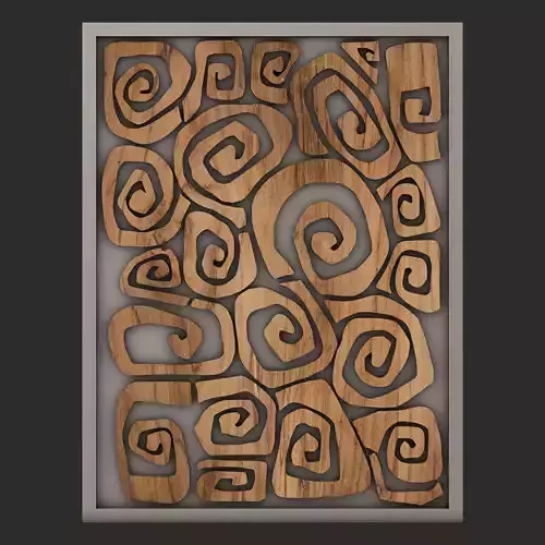 Abstract Geometric Poster