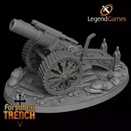 LegendGames Holy Howitzer of Hebron Trench Crusade terrain