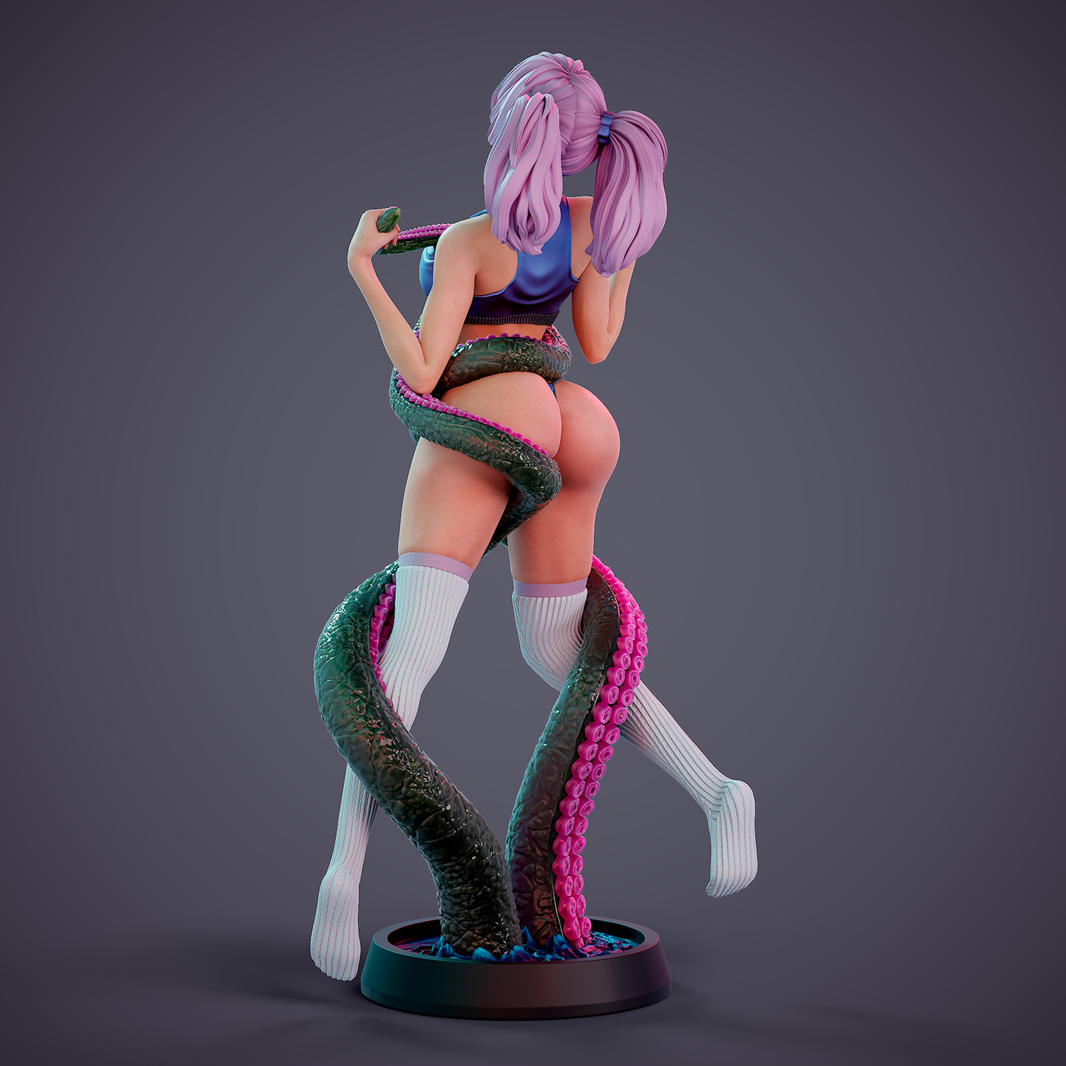 Tentacle attack - a 3D print model_9