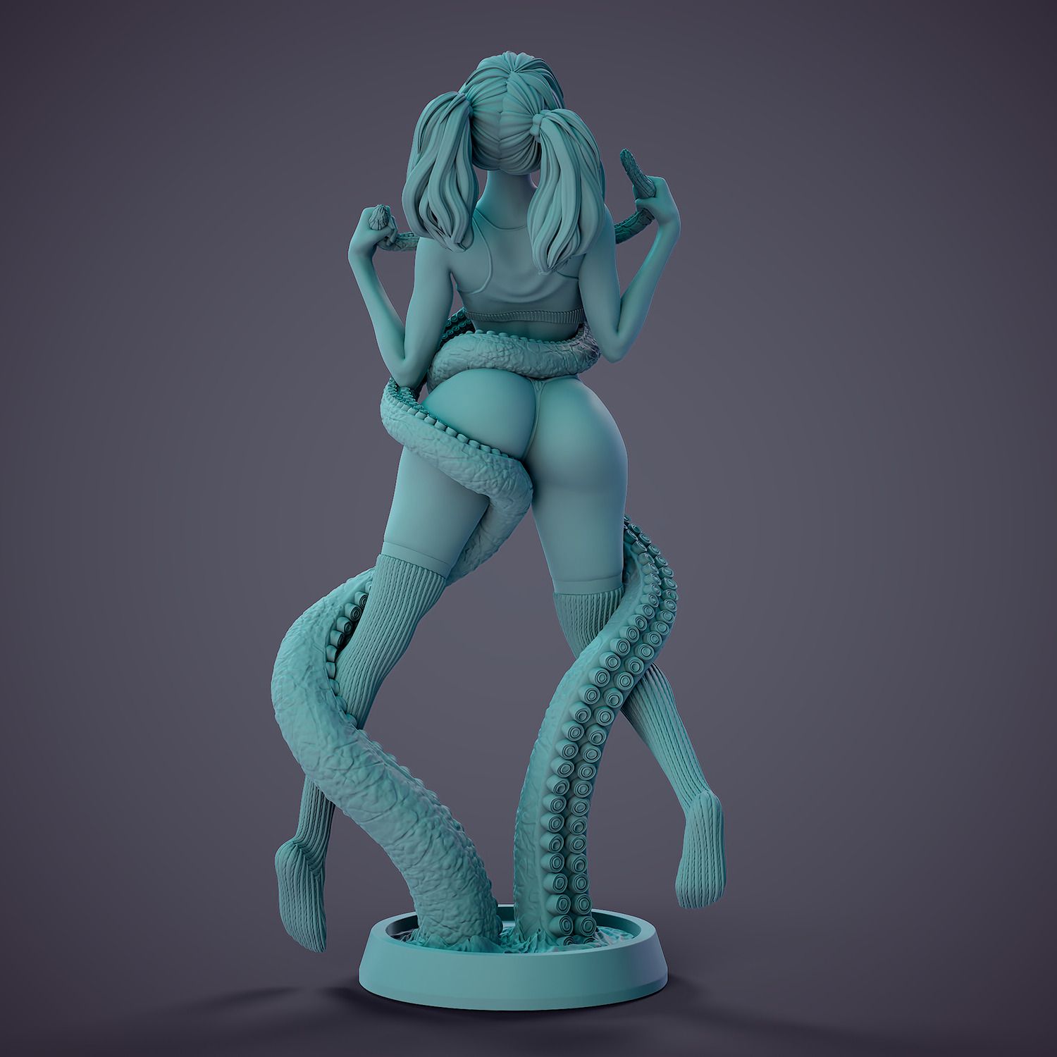 Tentacle attack - a 3D print model_19