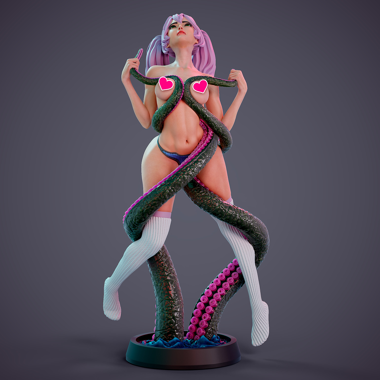 Tentacle attack - a 3D print model_1