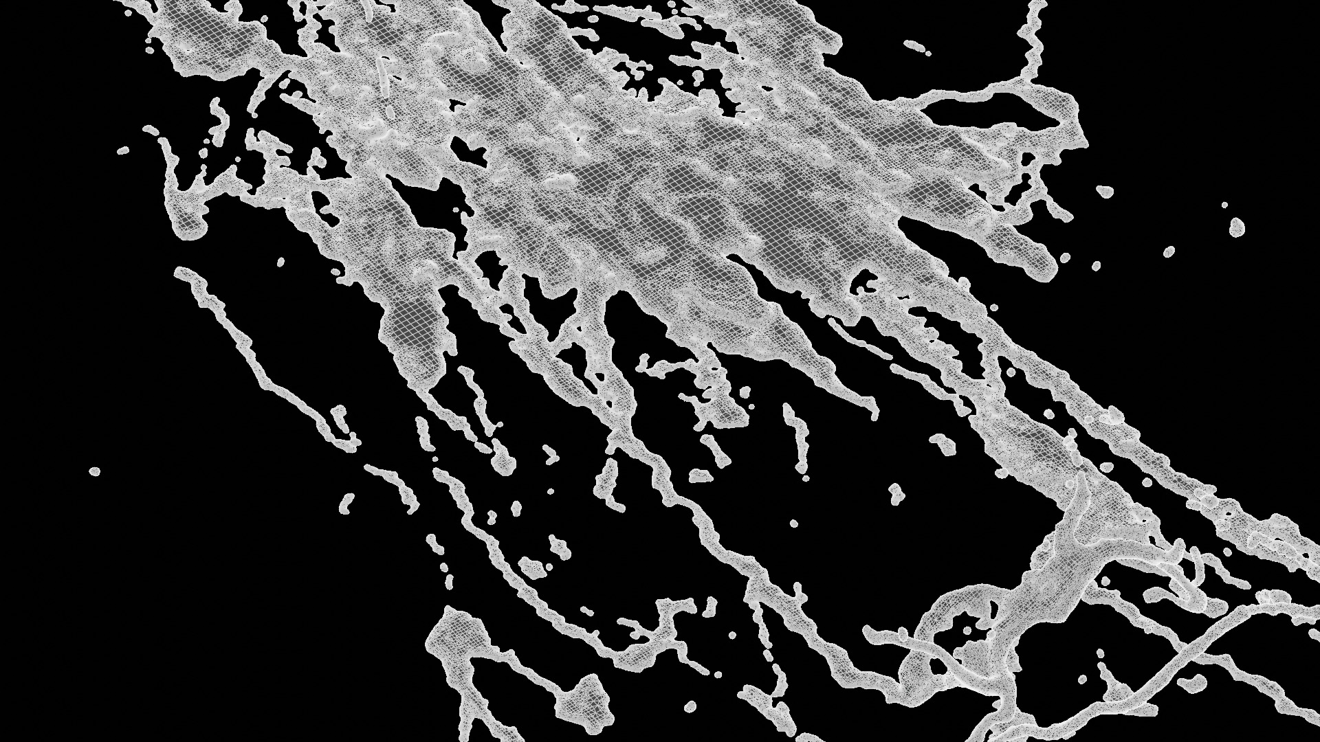 Swirly Blood Splatter Vol2 7 3D model_8