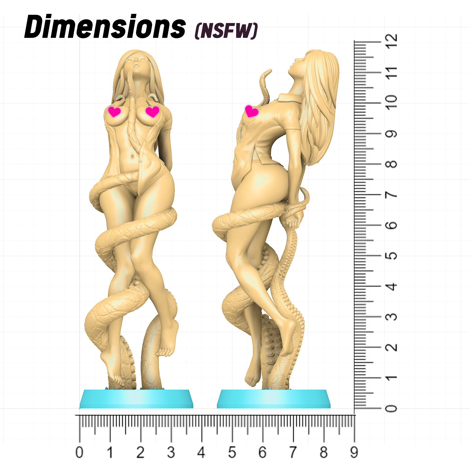 Tentacle attack - b 3D print model_27