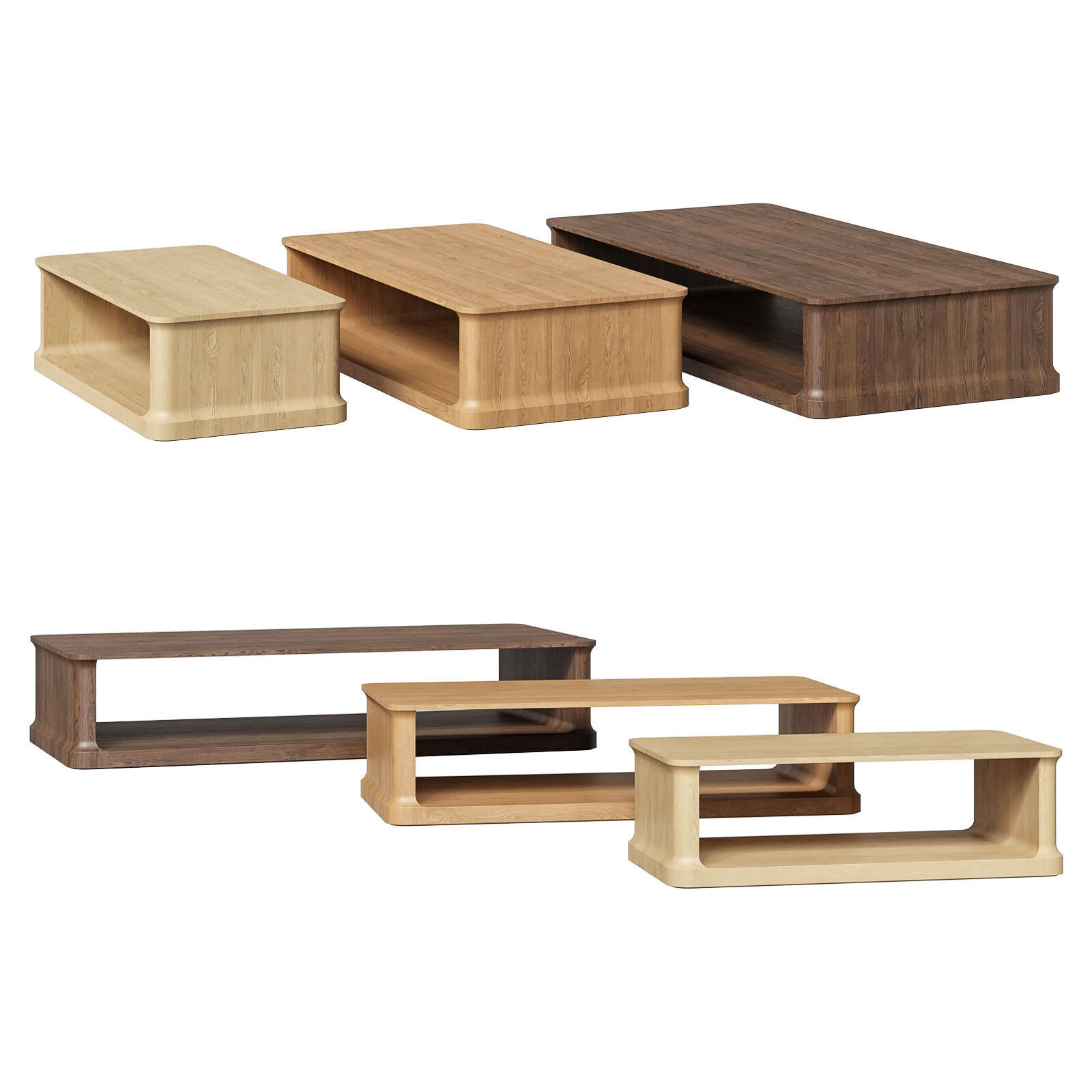 Restoration Hardware Baron Coffee Tables 3D model_1