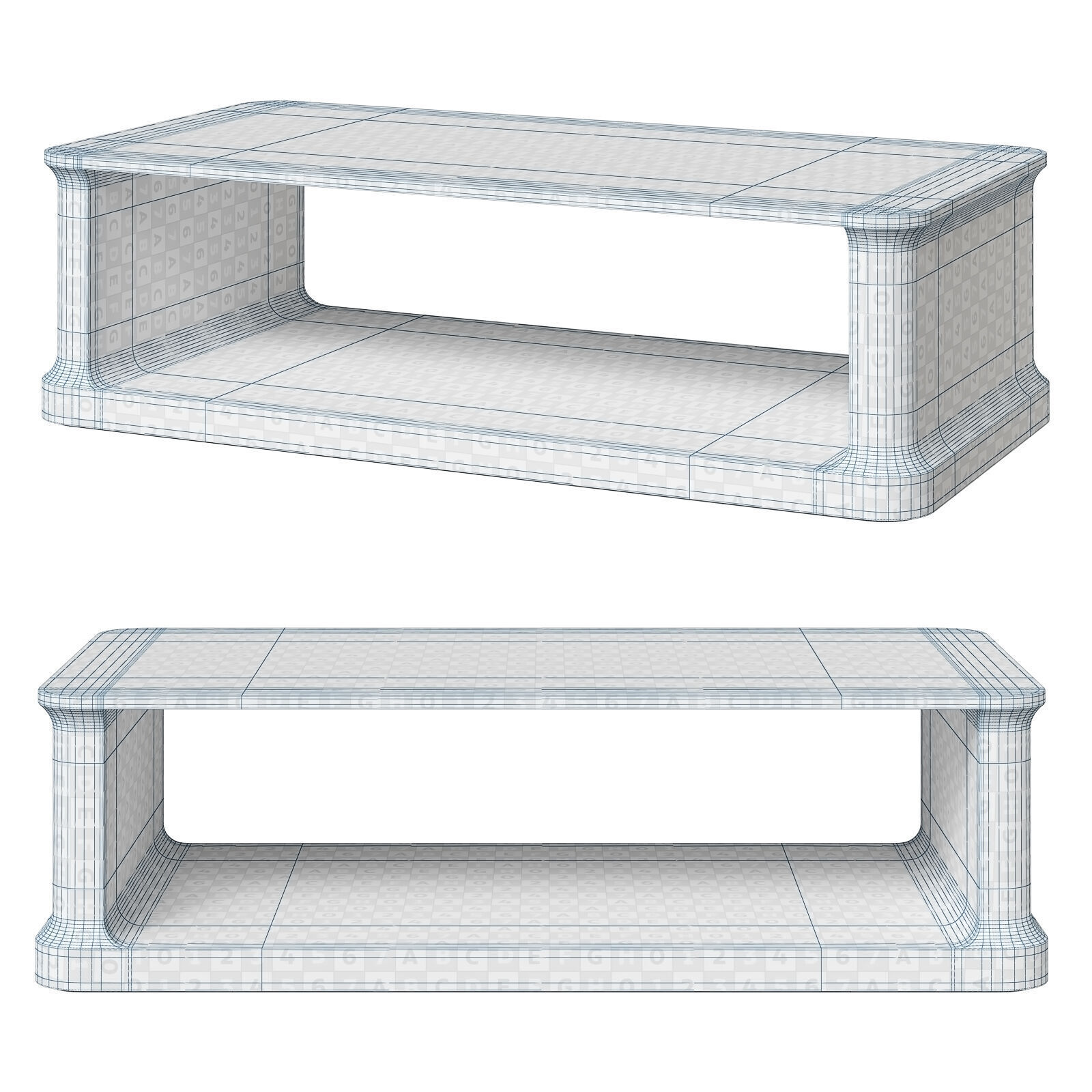 Restoration Hardware Baron Coffee Tables 3D model_6