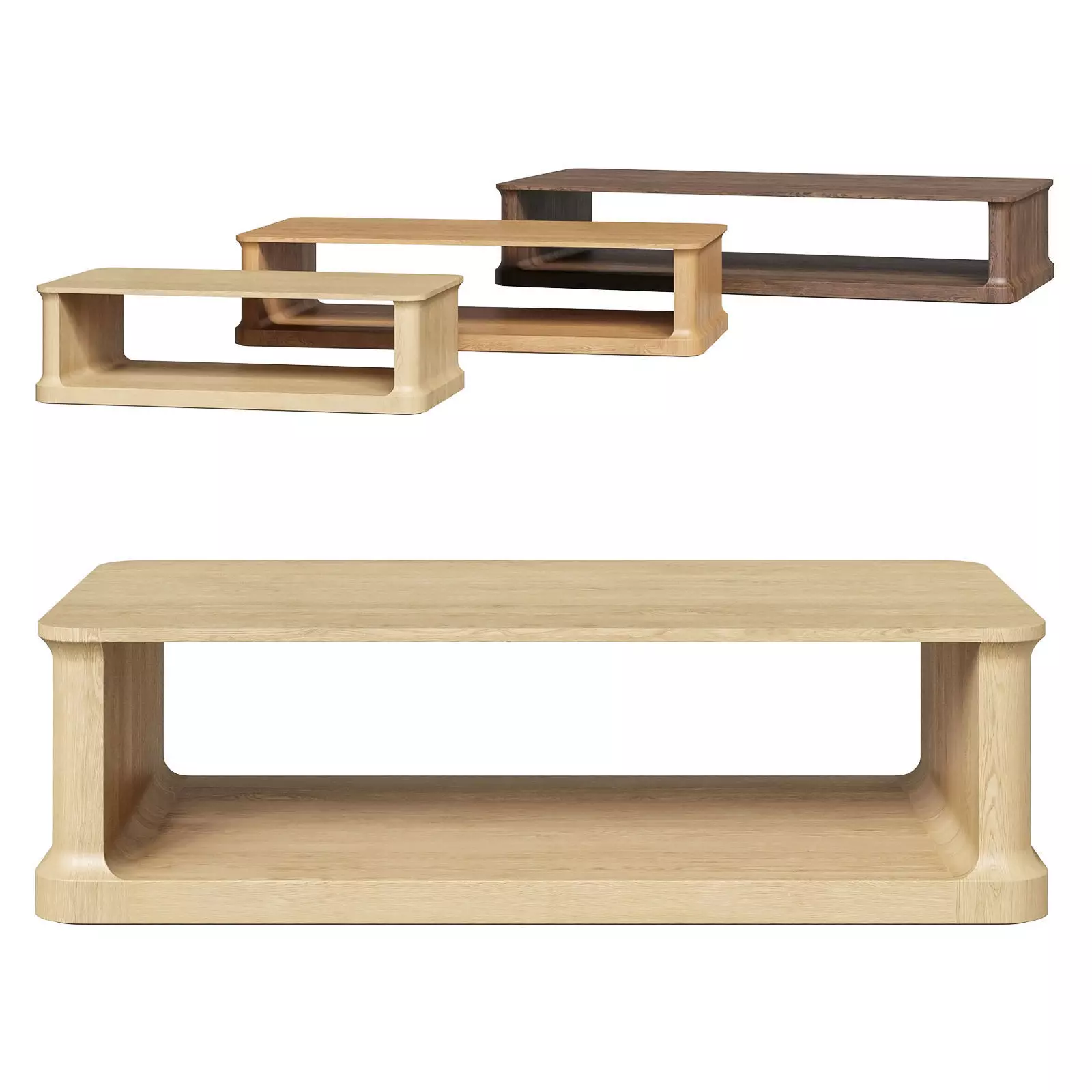 Restoration Hardware Baron Coffee Tables 3D model_0