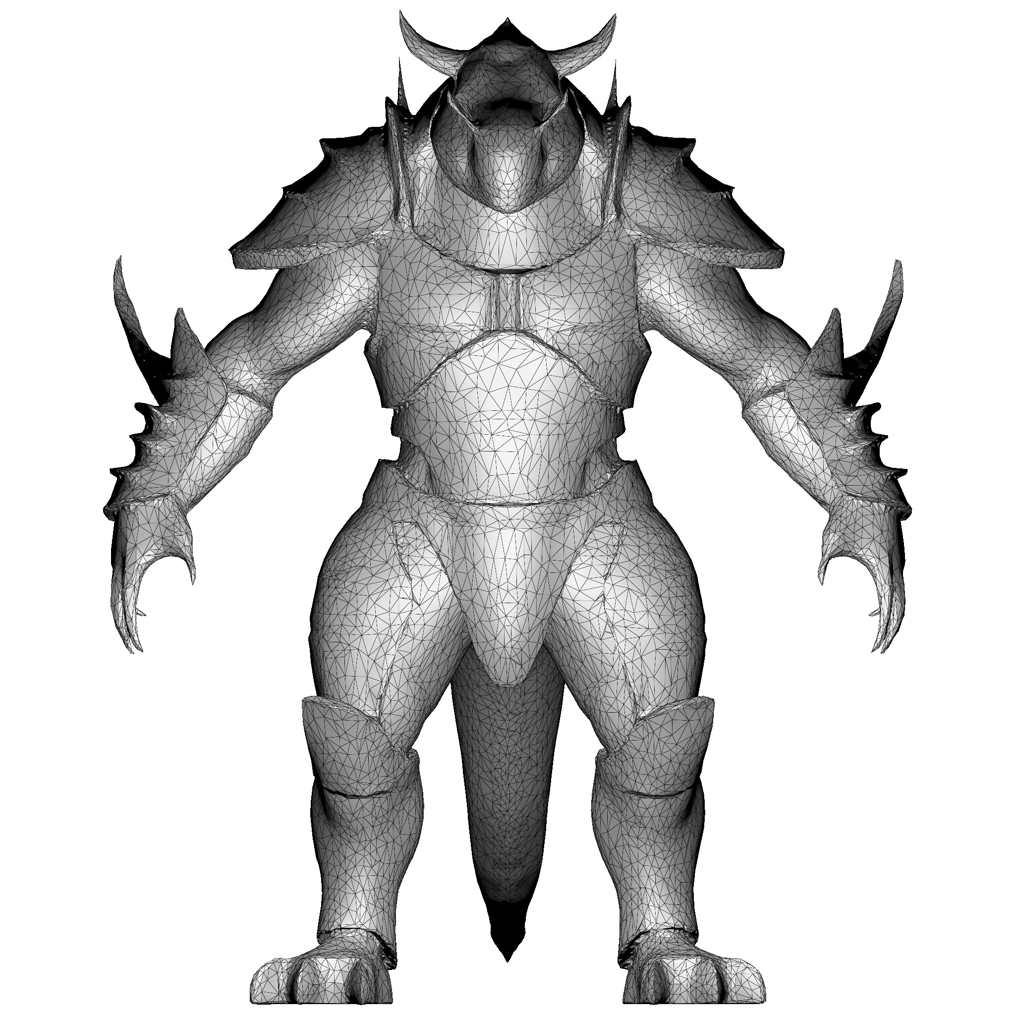 Golden Sentinel Armor Collection 3D print model_21