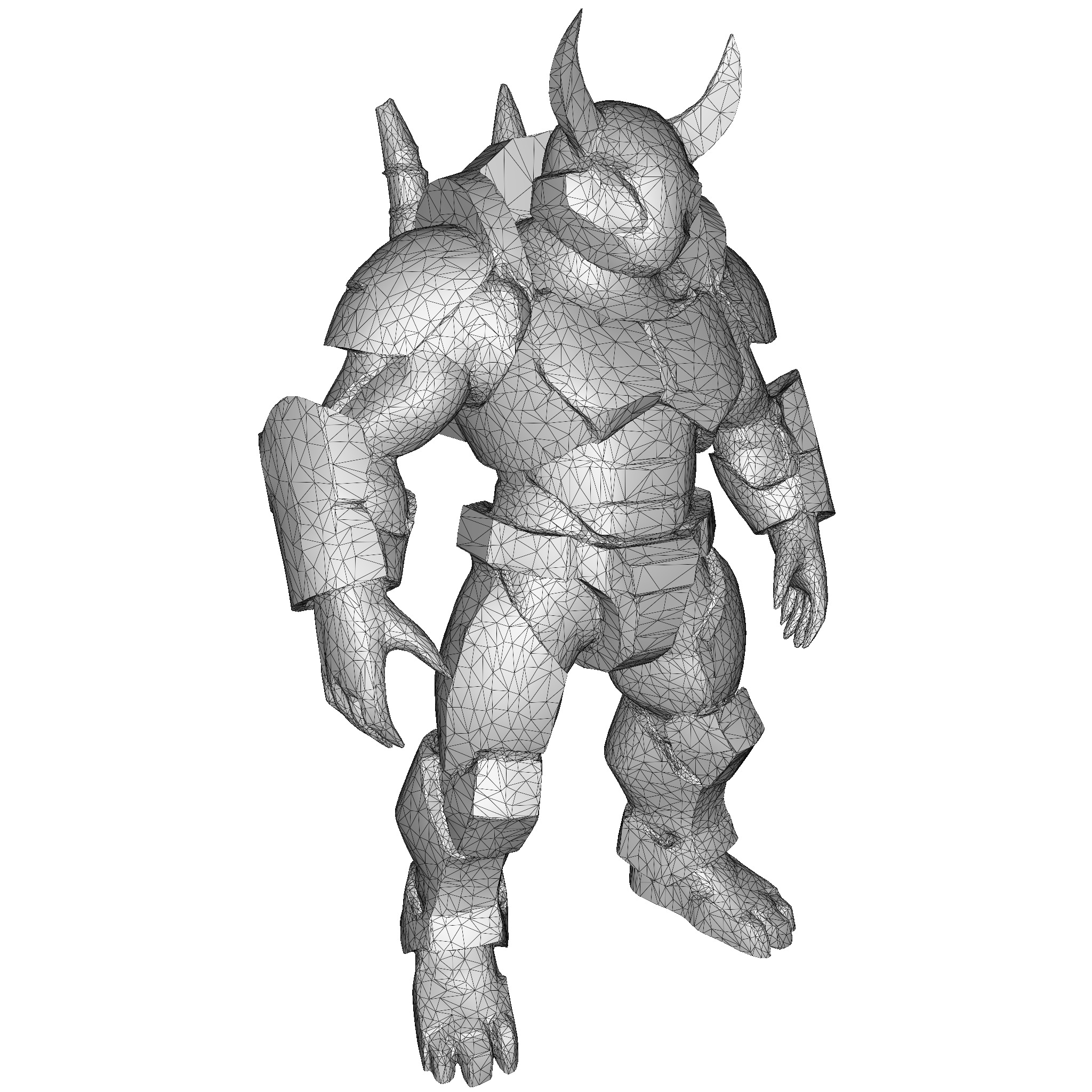 Golden Sentinel Armor Collection 3D print model_27