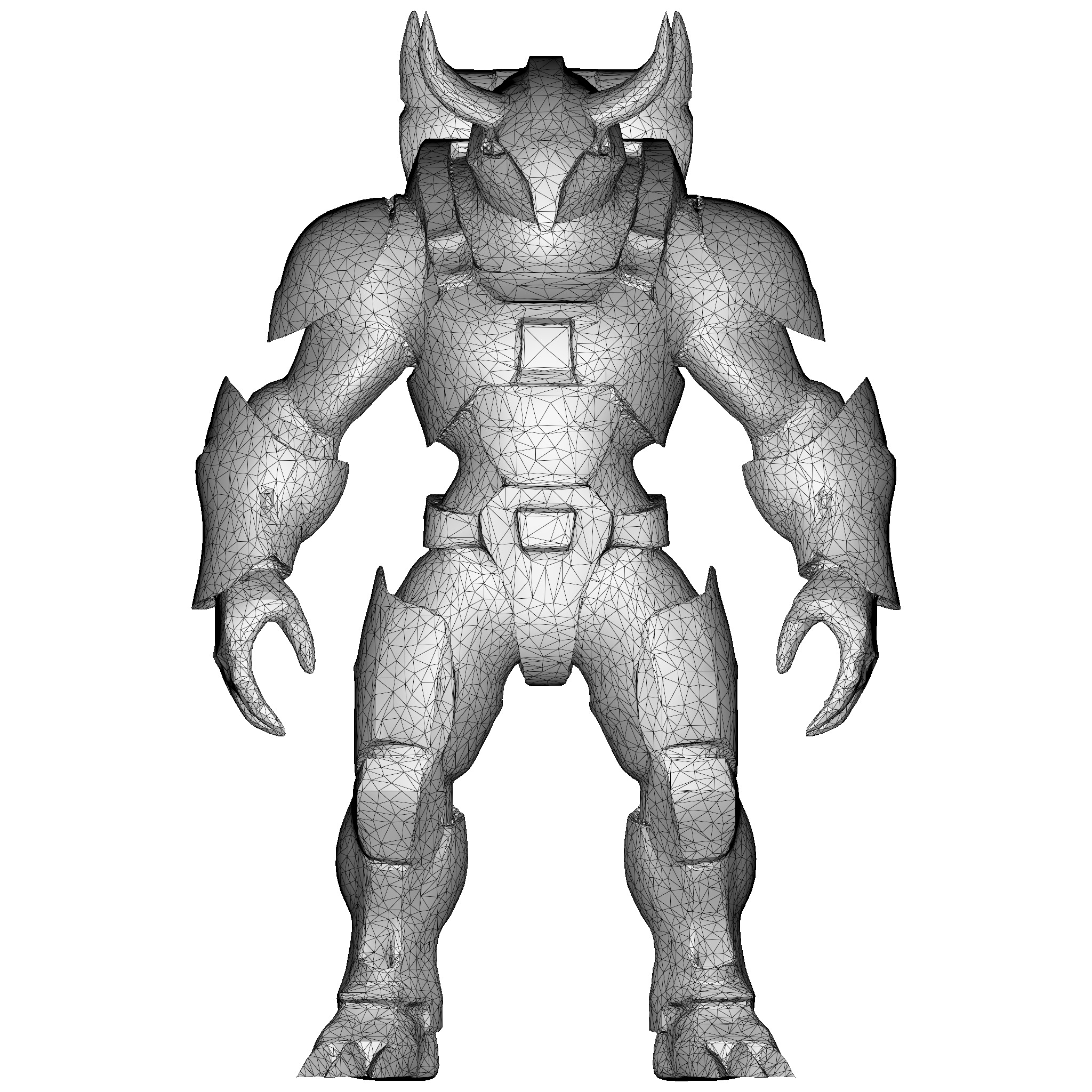 Golden Sentinel Armor Collection 3D print model_29