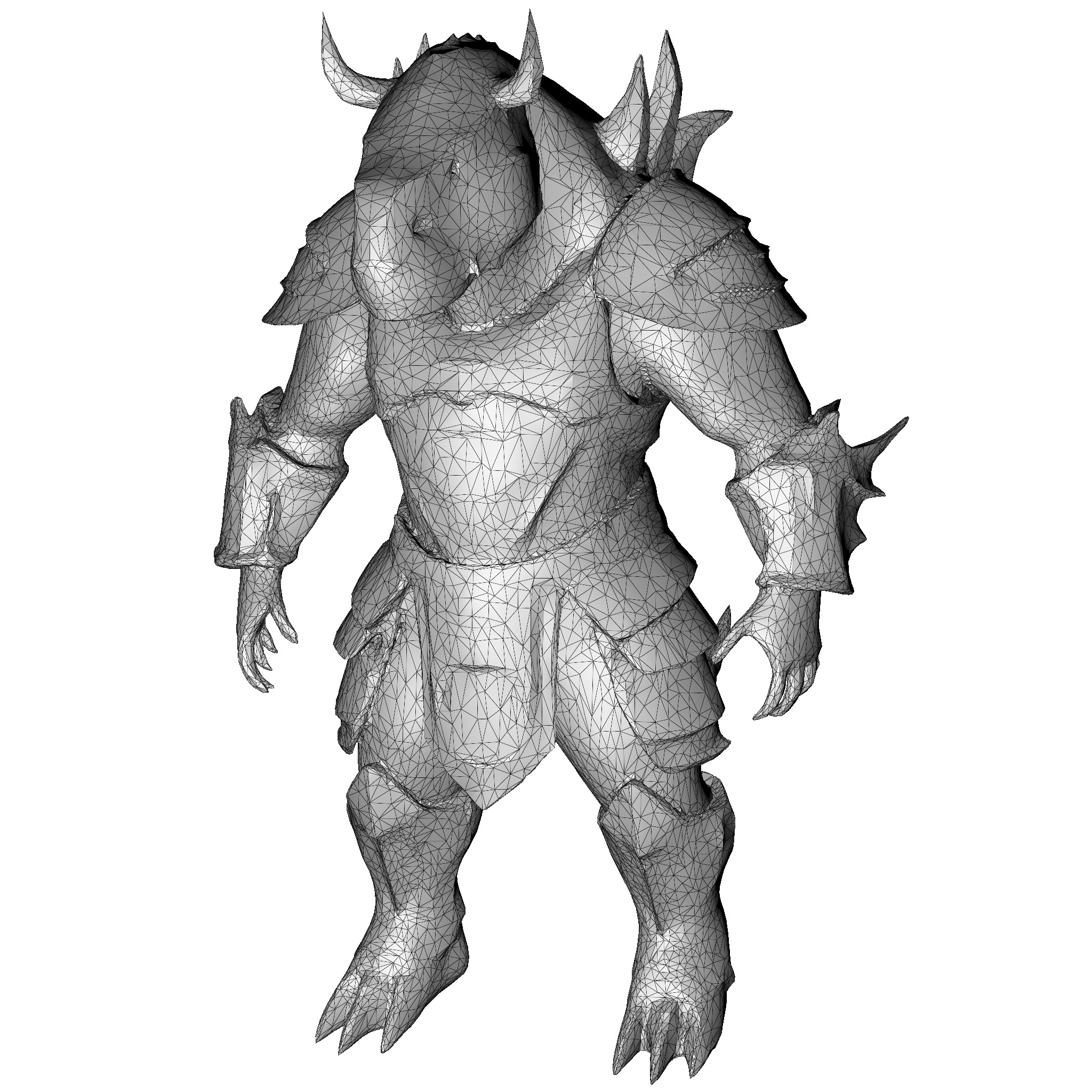 Golden Sentinel Armor Collection 3D print model_19