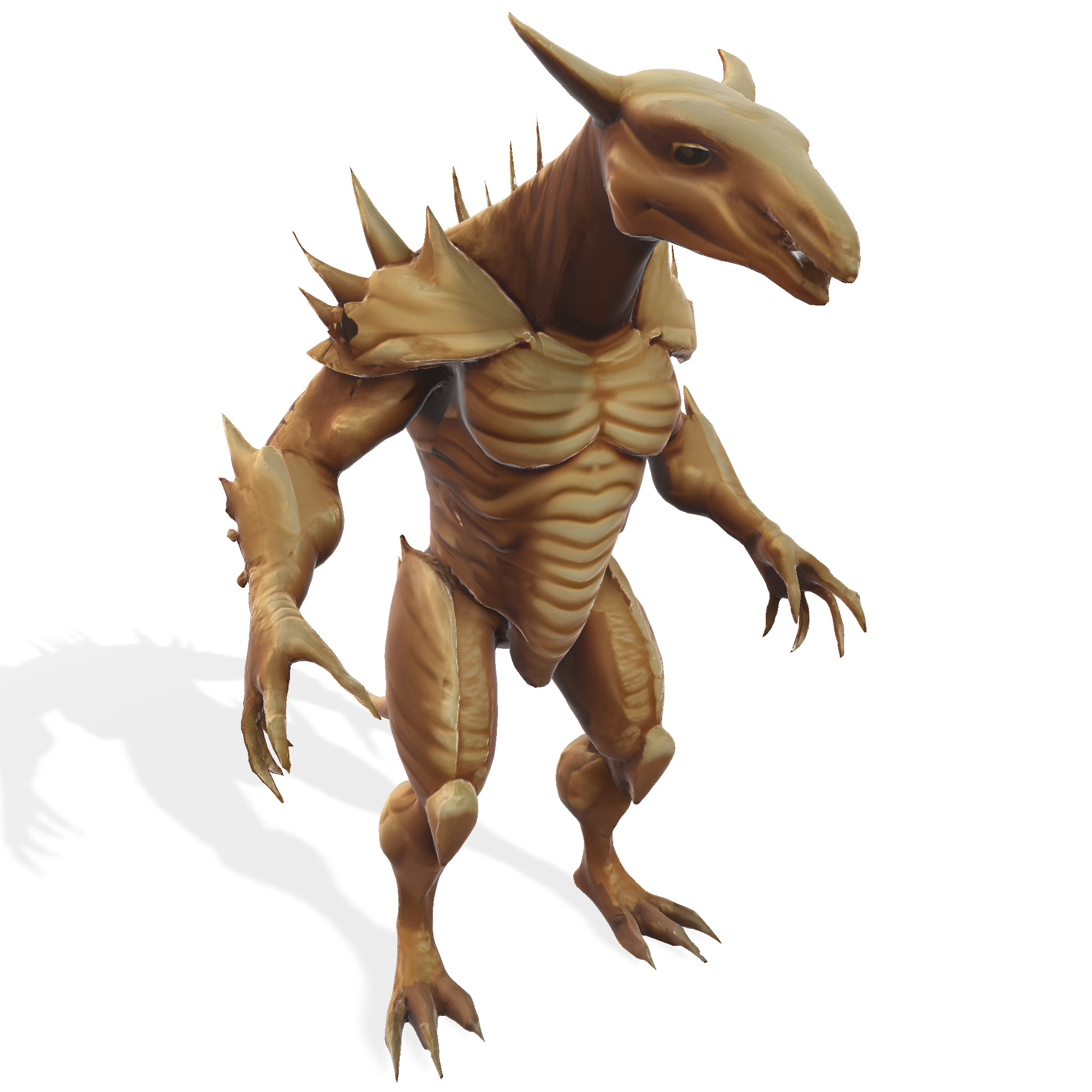 Golden Sentinel Armor Collection 3D print model_22