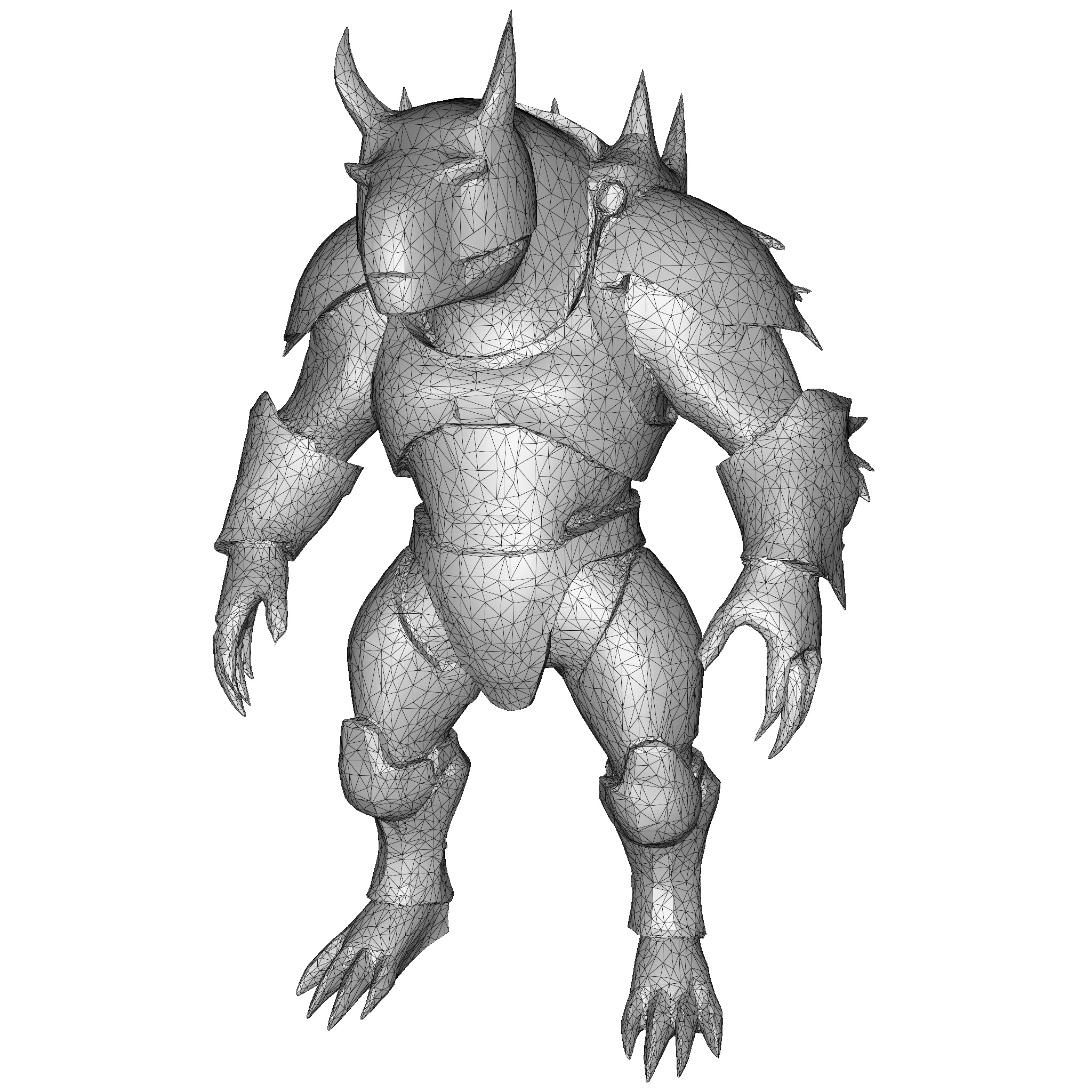 Golden Sentinel Armor Collection 3D print model_9