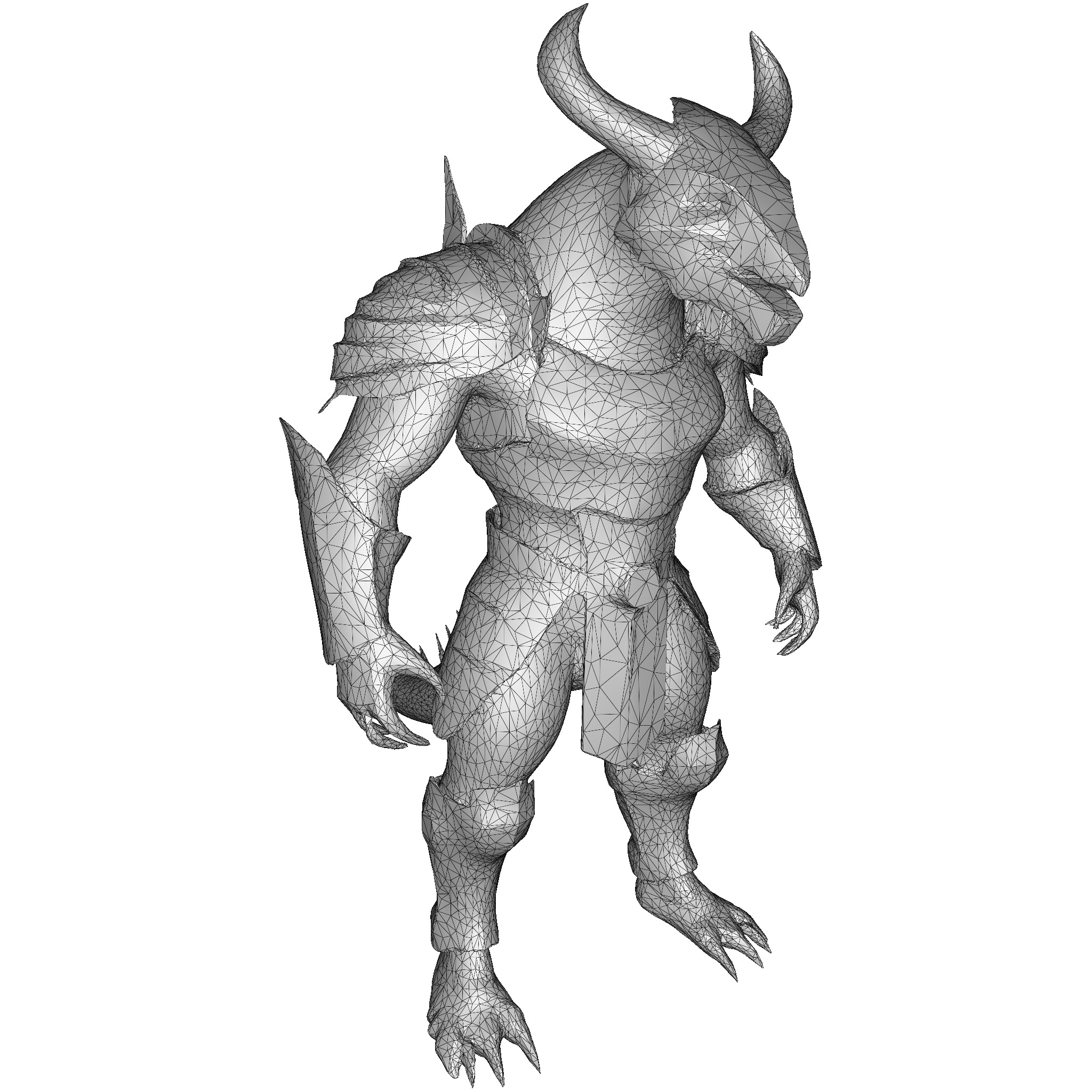 Golden Sentinel Armor Collection 3D print model_3