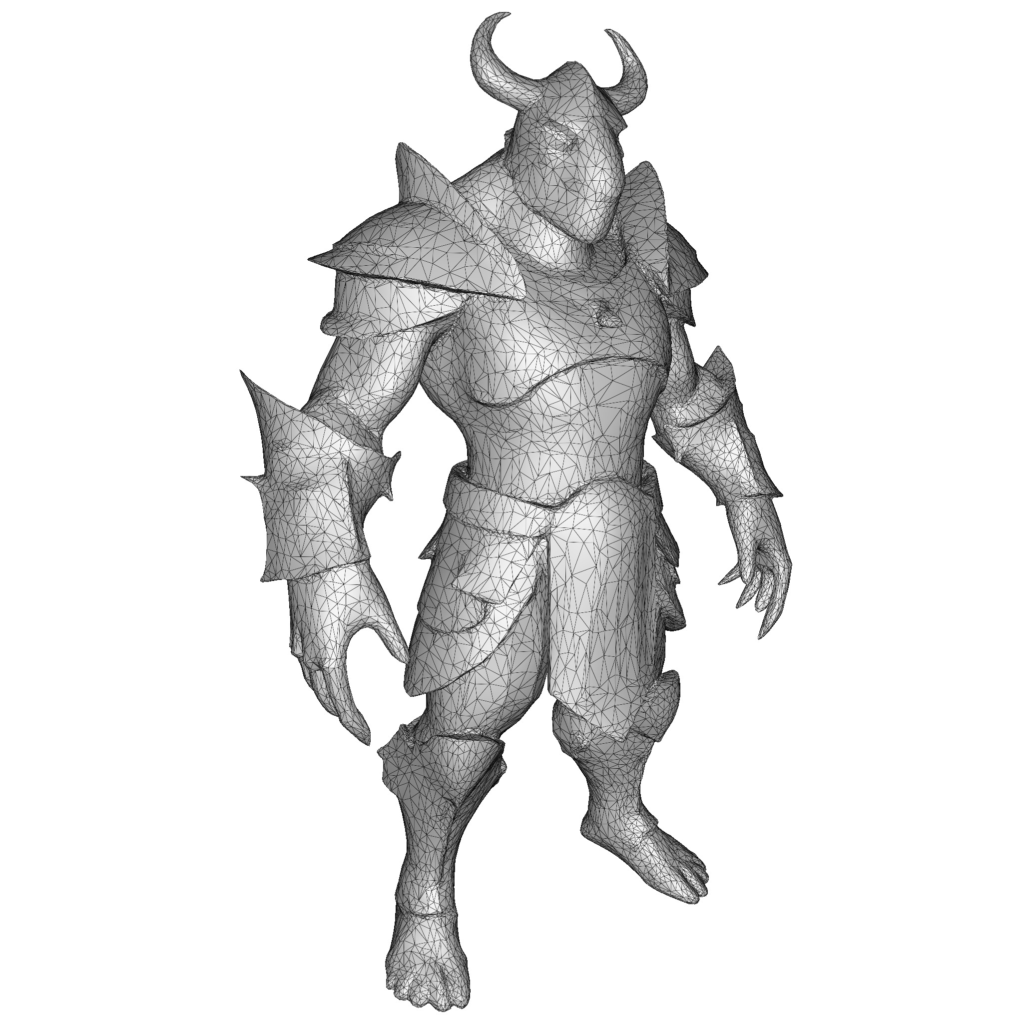 Golden Sentinel Armor Collection 3D print model_11