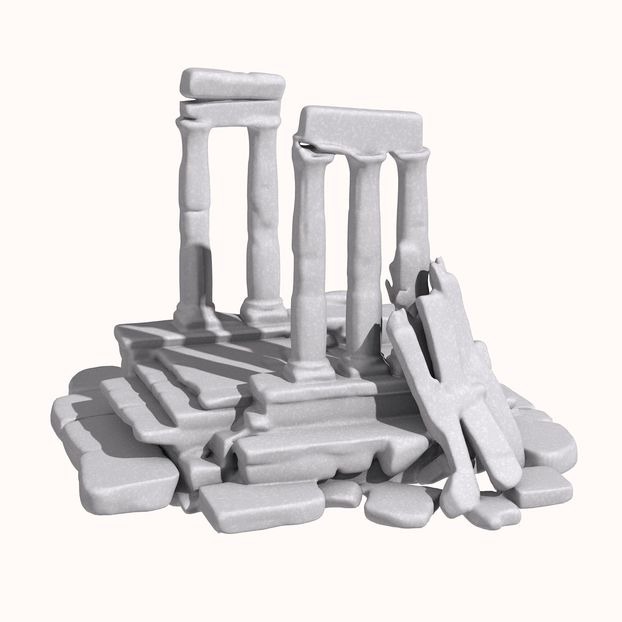 Ancient Ruins 11 3D print model_4