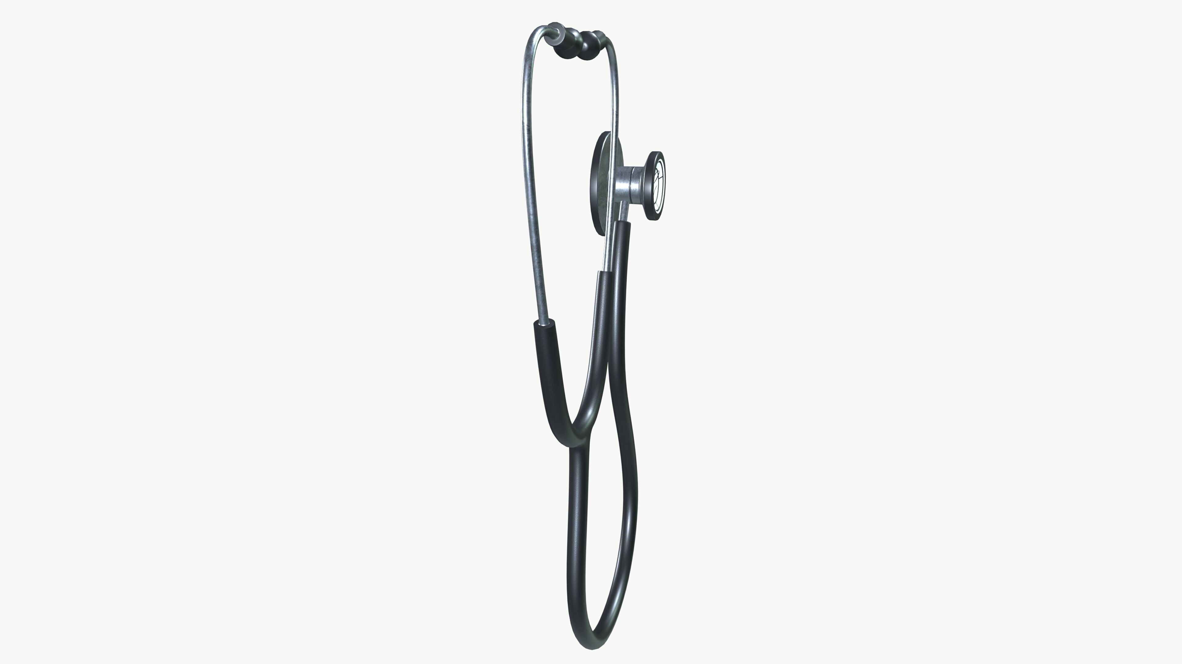 Stethoscope 3D model_3
