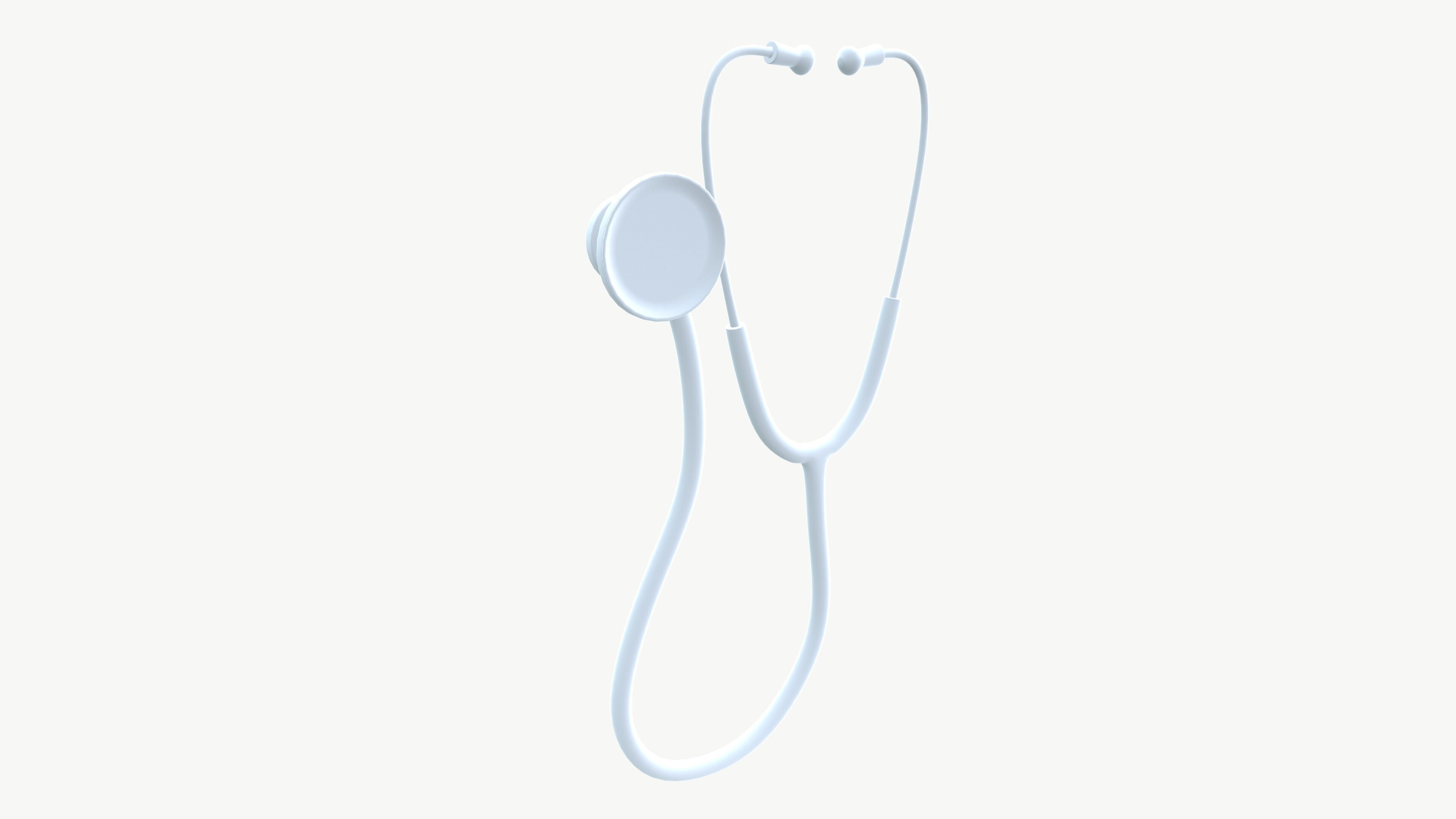 Stethoscope 3D model_7